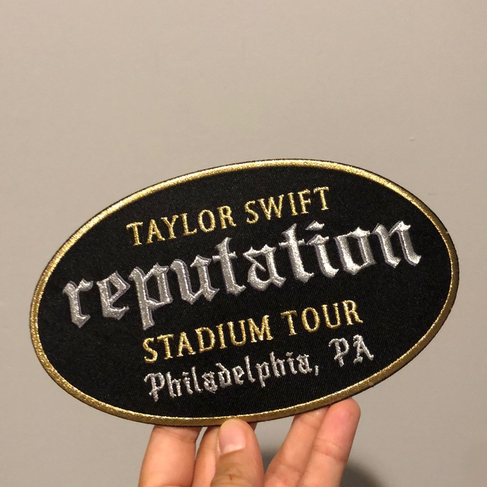 Taylor Swift Reputation Stadium Tour Iron-On Patch